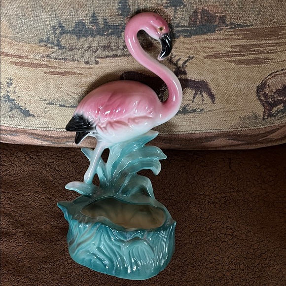 Pink Flamingo Ceramic Figurine.MCM. - Picture 4 of 9